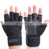 Men Weightlifting Gym Training Sports Fitness Gloves Wrist Wrap Workout Exercise Gym Gloves Weightlifting Gym Gloves thumbnail-3