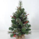 Artificial Christmas Burlap Tree