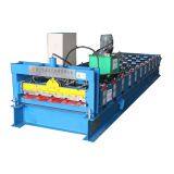 840mm Steel Panel Machine Metal Roofing Cold Roll Forming Machine thumbnail-1