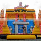 Chariot Inflatable Dry Slide Kids Jumping Castle Bouncer Slide Playground For Sale thumbnail-3