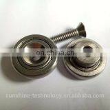 High Quality Mini Size Conventional Powder Metallurgy F605ZZ Flanged Bearing thumbnail-4
