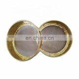 High Quality Laboratory Wire Mesh Test Sieve/Brass Soil Sieve/Copper Sand Sieve thumbnail-1