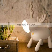 2021 Amazon USB Rechargeable Cute Deer Image 2 Modes Brightness LED Gift Night Light thumbnail-3