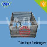 Titanium coil heat exchanger for seawater heat transfer,