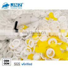 Plastic Exhalation Valve Head+base+silicone Rubber JNZ-BV Fast Delivery One Way White Pneumatic Air & Vacuum Release Valves thumbnail-2