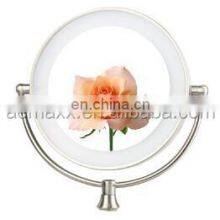 Двустороннее светодиодное косметическое зеркало высокого качества для домашней спальни и туалетного стола с увеличением в 5x/10x и сенсорным управлением светодиодами thumbnail-5