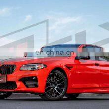 CLY Car Bumpers For 2009+ BMW 5 Series F10 F18 Facelift 2021 M5 Front Rear Car Bumpers Grilles LED Fenders Side Skirt Diffuser thumbnail-4