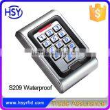 125khz 13.56mhz High Quality Keypad Rfid Magnetic Card Reader With Waterproof IP68