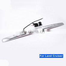 ABS Chrome Rear Trunk Lid Cover Trim With LED For Land Cruiser 2016+ thumbnail-4