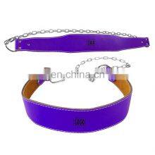 Adjustable Power Gear Leather Weightlifting Dipping Belts thumbnail-3