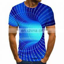 Tie-dye T-shirt Women's Short-sleeved Bear Print 2021 New Loose Western Style Trendy Top thumbnail-5