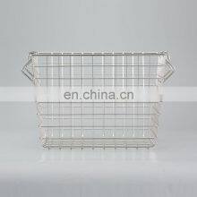 Household Metal Basket With Handle for Sundries thumbnail-3