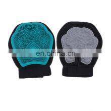 Pet Dog Hair Hand Brush Remover Silicone Remover Deshedding Brush Pet Gloves thumbnail-5