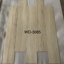 Guangdong wholesale commercial project waterproof stone plastic floor office exhibition hall LVT floor wear-resistant wood grain PVC plastic floor tile