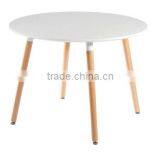 MDF Top With Wood Base Sean Dix Copine Coffee Dining Table Designed by Sean Dix