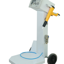 HXC-310 Durable Powder Cartridge Vacuum Adsorption Coating Electrostatic Metal Spraying Machine With Roller thumbnail-2