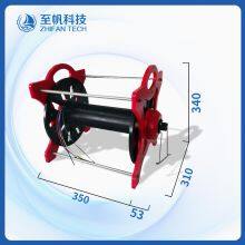 Neutral Zero-Buoyancy Cable Manual Winding Reel for Underwater Robots, ROV Cable Retriever With Electrical Slip Ring, Custom Specifications thumbnail-4