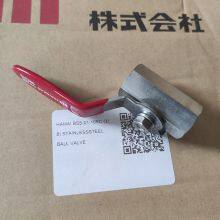 HAMAI BSS-01-10Rc Series Stainless Steel 316 Pneumatic Air Ball Valve for Kitchen Gas Shut-Off Water Oil Flow Control Valves thumbnail-3