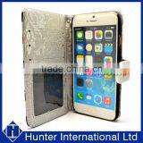 Dog Design Printed Leather Book Case For IPhone 6S thumbnail-5