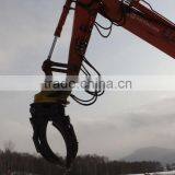 12-16 Ton Hitachi Sunward Excavator Grapple, Hydraulic Grapple, Rotating Grapple, Grabs, Woods Log Grapple thumbnail-1