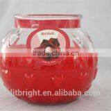 Home Decorative Daily Scented Glass Jar Candle thumbnail-5