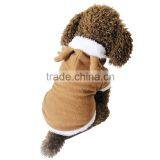 Suitable for Winter Polar Fleece White North Velvet Milu Deer Elk Shaped Two-legged Dog Clothes thumbnail-3