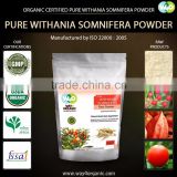 Grade One Ashwagandha (Withania Somnifera) Powder For Sales