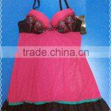 Sexy Embroidery Lace Babydolls thumbnail-4