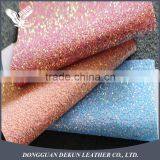 Wholesale Full Stock Sequin Glitter Fabric PU Leather Glitter Leather Fabric thumbnail-4