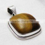 Fantasy Tiger Eye Pendant, Gemstone Silver Jewellery, Fine Silver Jewellery thumbnail-1