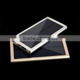 High Capacity Dual USB 10000mah Universal Solar Power Bank for All Mobile Quality Choice