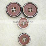 Sedex Audited Factory 2 Pillar Burnt Rim 4 Holes Urea Button, Urea Button thumbnail-2