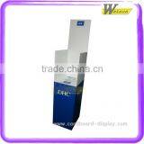 Cardboard Display Floor Stand for Cosmetic Retails