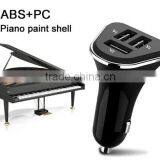 New Design White and Black Color Portable 3 Usb Car Charger Supplier's Choice thumbnail-6