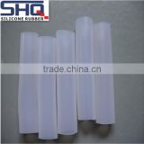White Extruded Solid Silicone Tube