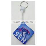 Square Eva Keychain With Your Logo Printed