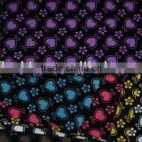 Fashion Design Fabric With Flock Use for Handbag