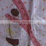 Kids Bedding,Handmade Kids Bedspread,Multicolor Cotton Bedcover,