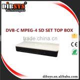 Low Price DVB-C MPEG-4 SD SET TOP BOX