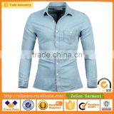 Tailor Solid Color Wholesale Hawaiian Shirt For Men thumbnail-2