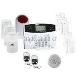English /Spanish/ French Voice! Wired Home Alarm System With Keypad, 99+8 Zones Wired PSTN Alarm System for Auto Dialer T08