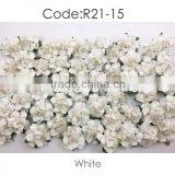 White Handmade Mulberry Paper Flower, Wedding Party, Scrap-booking Crafts, Wholesale 21/15 thumbnail-1