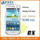 Screen Protector For Samsung Galaxy S3 Mini I8190 , Best Price 6PCS Mobile Screen Protector thumbnail-1