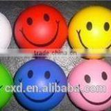 wholesale balls roll eva balls with a smiling face eva foam material manfacturer supply