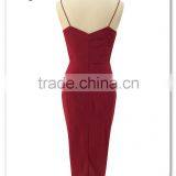Lady's Silk Strap Dress of Evening thumbnail-2
