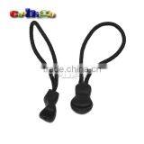 Cord Zipper Pull Strap Lariat Black For Apparel Accessories #FLC134-B thumbnail-2