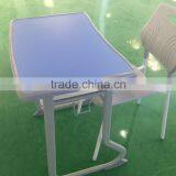 Children's Modern Plastic Cheap School Desk With Bench HXZY037 thumbnail-4