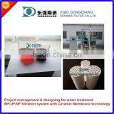 Ceramic Microfiltration Membrane for Wine Filtration With PLC Control