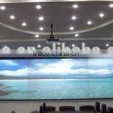 110" Factory Price In-ceiling Electric Projector Screen for Home Cinema