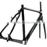 High Quality Super Light Weight Cyclocross Carbon Frameset thumbnail-2